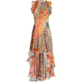 Zimmermann Junie Racer Back Midi Dress