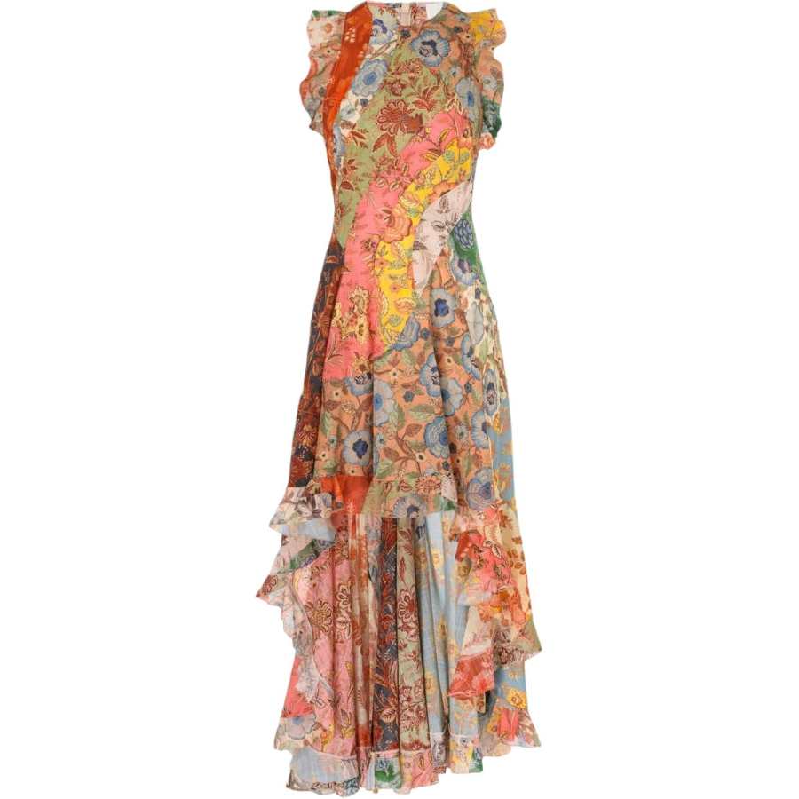 Zimmermann Zimmermann Junie Racer Back Midi Dress