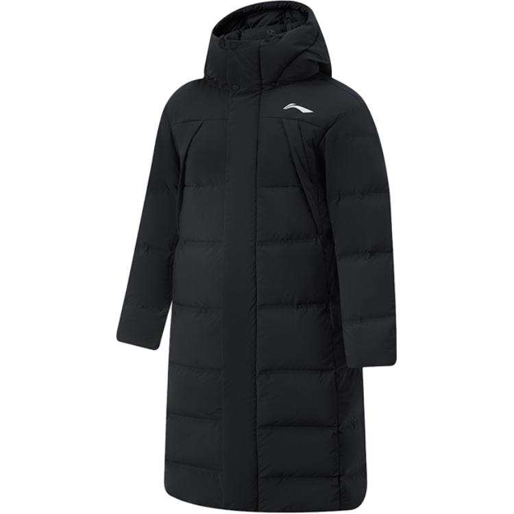 Li-Ning Li Ning Down Jackets Men's Black Hooded Moderate