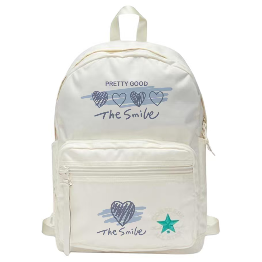 Converse Converse Polyester Backpack Regular Unisex Milk White