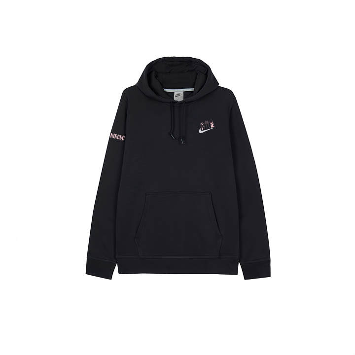Nike Nike Sweatshirts Men's Black Hooded Moderate