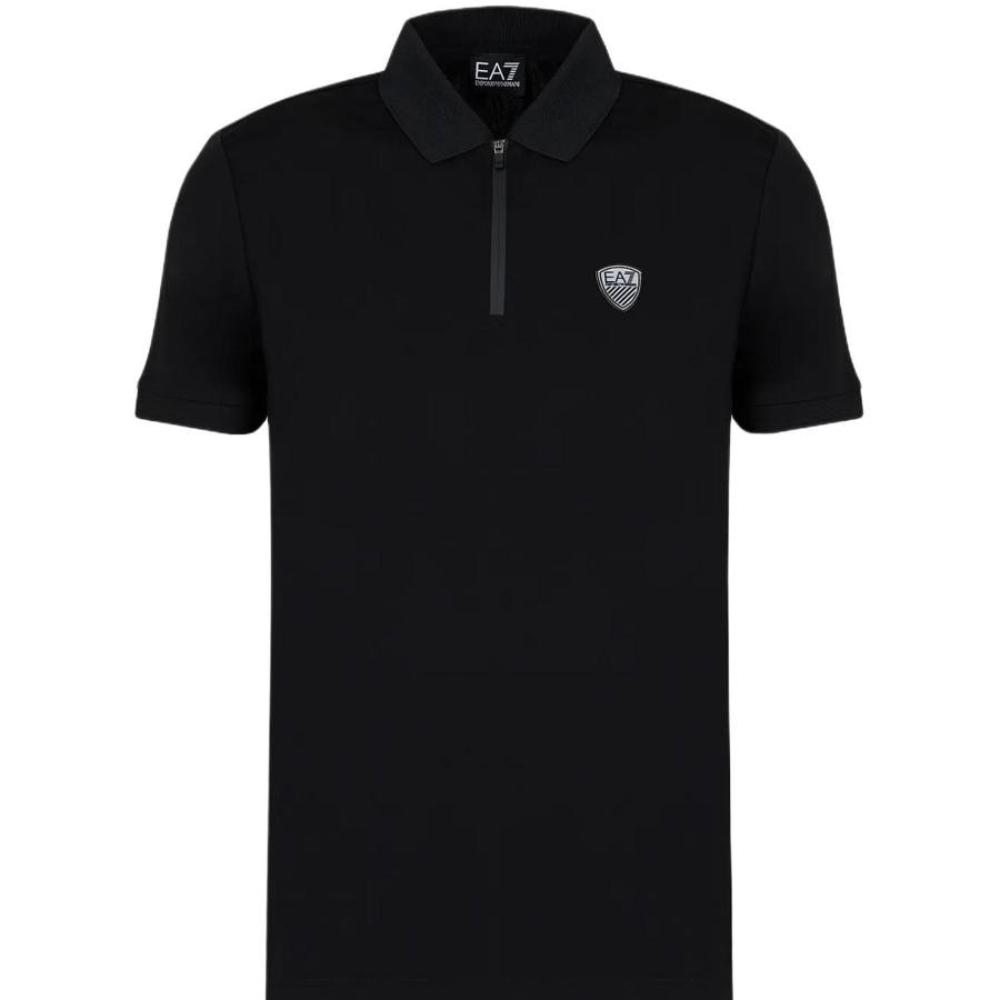 EMPORIO ARMANI EA7 Polo Shirt Men's Black
