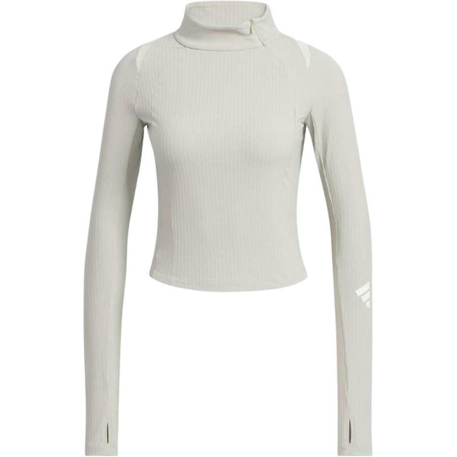 Adidas Adidas FOS T Shirts Women's Sesame Earth Turtleneck Moderate