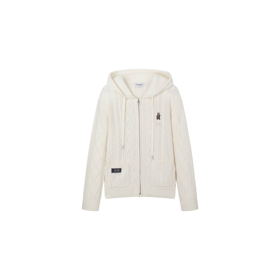 Teenie Weenie Sweaters Women's Hooded Moderate Cardigan