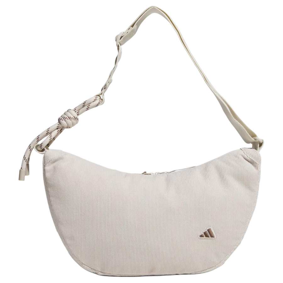 Adidas Adidas Corduroy Shoulder Bag, Crossbody Bag Unisex Miracle Bauxite Brown Color