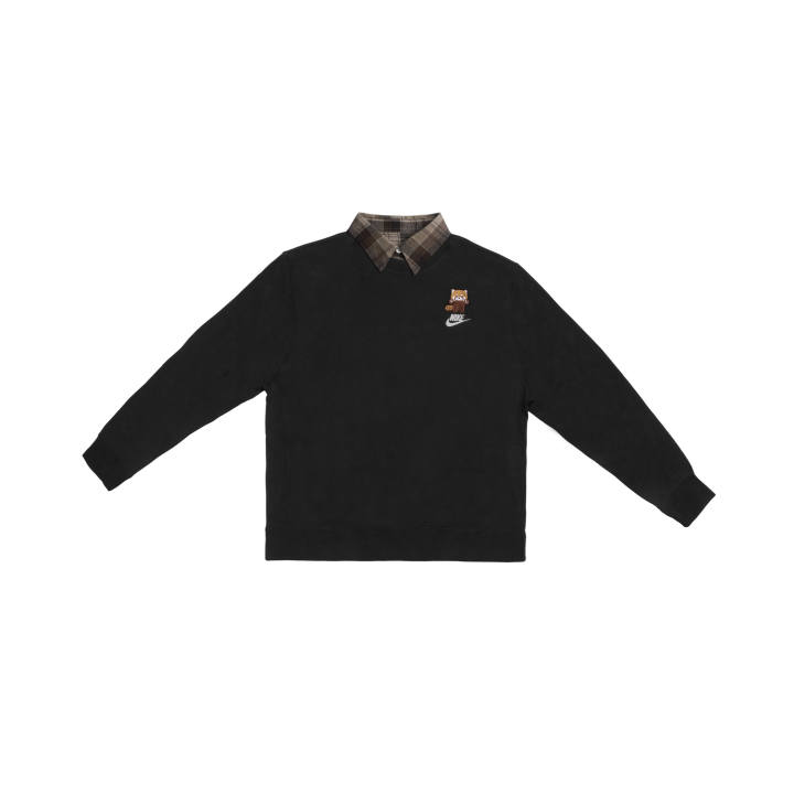 Nike Nike Sweatshirts Men's Black Lapel Moderate