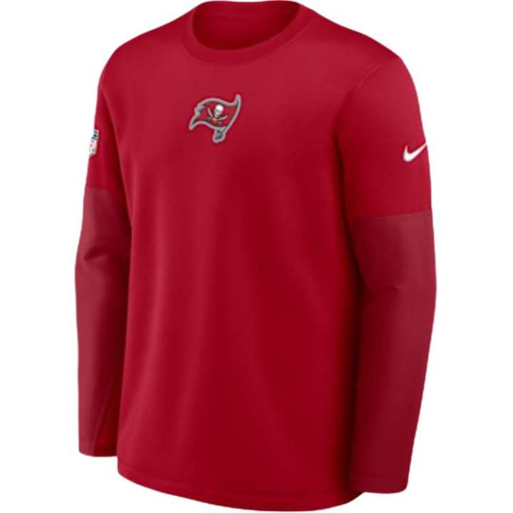 Nike Nike Tampa Bay Buccaneers Scripted To Win Sideline Coach Men's Nike Therma-FIT Nfl Long-Sleeve T-Shirt