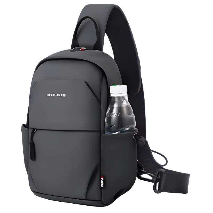 SEPTWOLVES SEPTWOLVES Oxford Sling Bag Small Unisex Gray