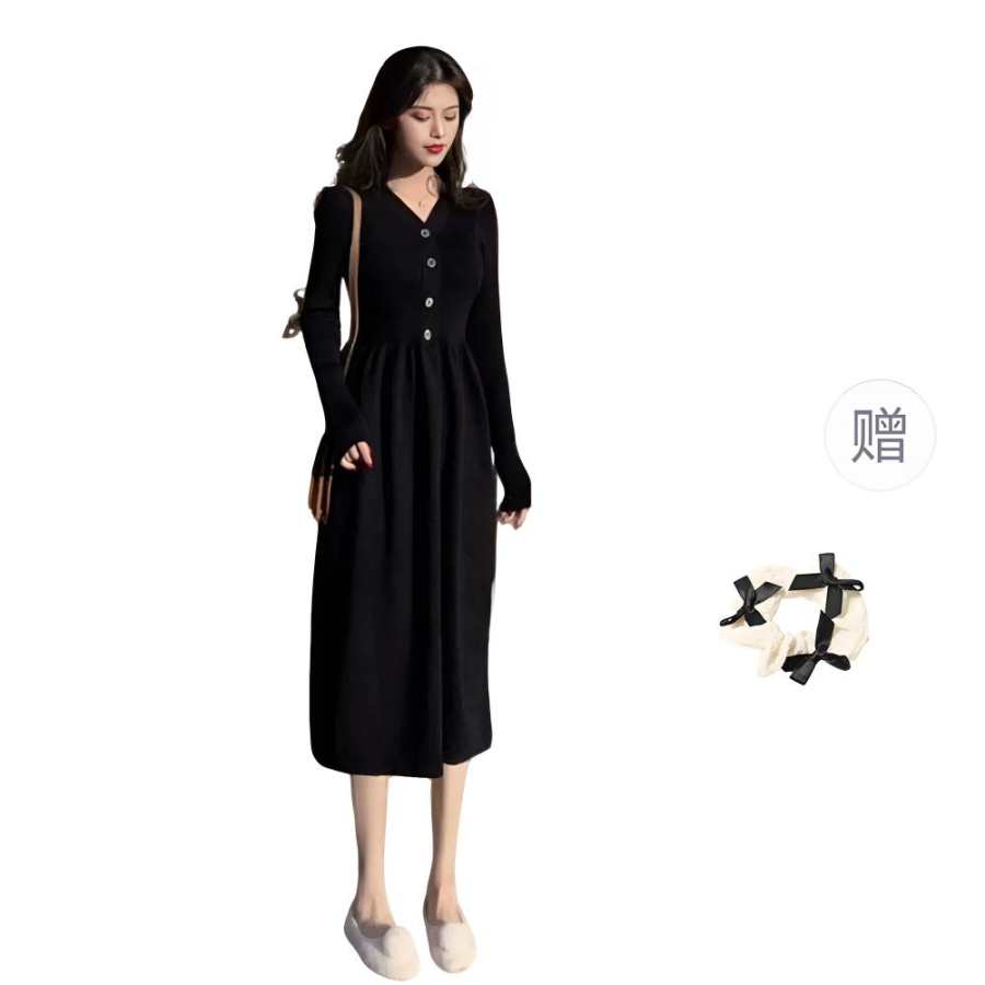 CPAURA Long Sleeved Dress Women's