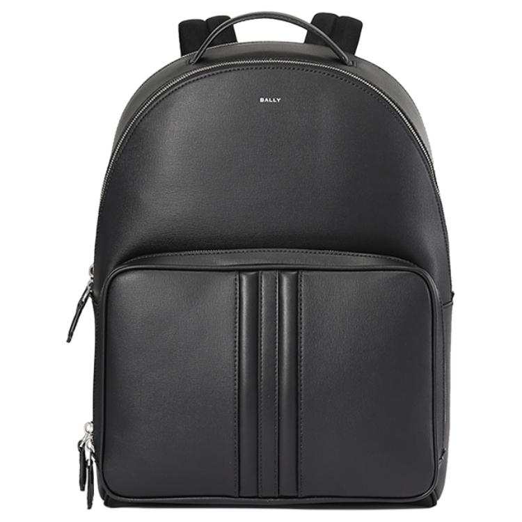 BALLY BALLY Leather Backpack Men's Black