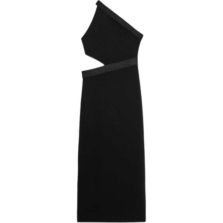 ZARA Sleeveless Dresses Women's Black Moderate