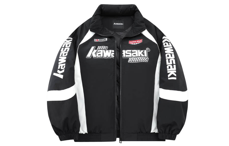 Kawasaki Kawasaki Down Jackets Unisex Lapel Thickened Puffer Jacket