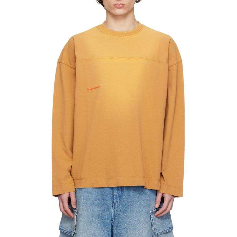 JW Anderson Garment Dye Long Sleeve T Shirt