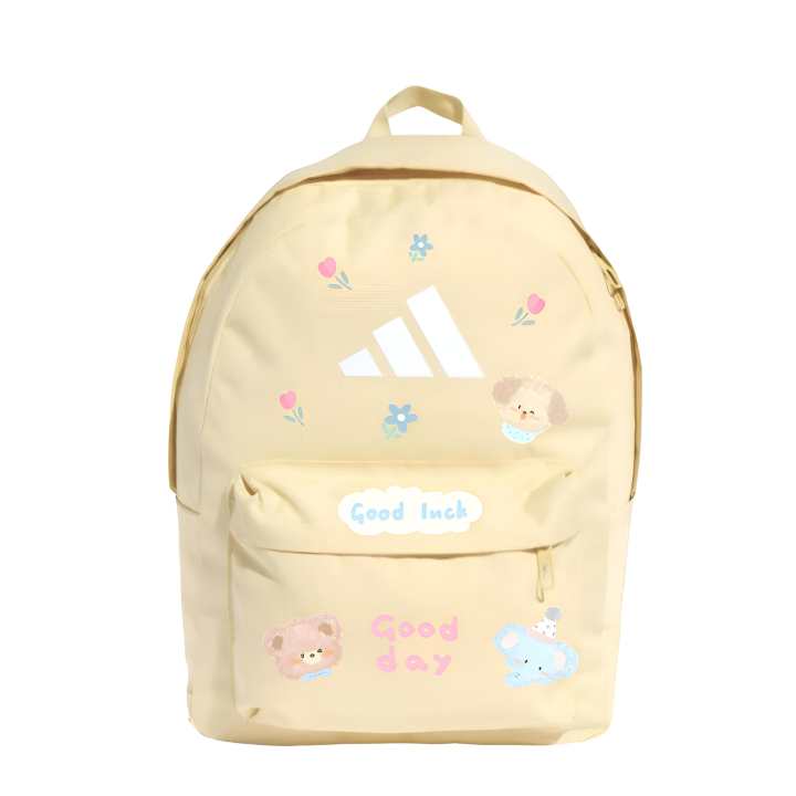Adidas Adidas Polyester Backpack Unisex Yellow