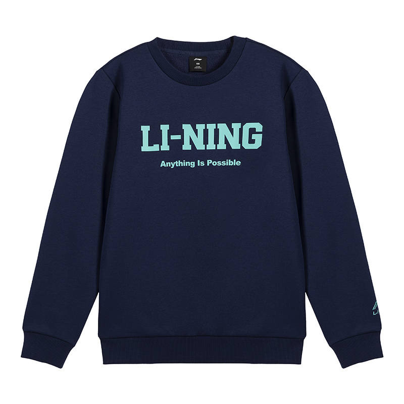 Li-Ning Li Ning Grade School Sweatshirts Crew Neck Moderate