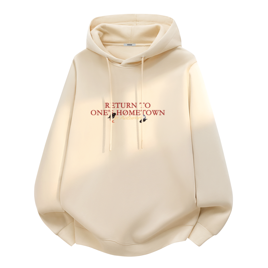 MINISO MINISO Sweatshirts Unisex Hooded Moderate Plus Size
