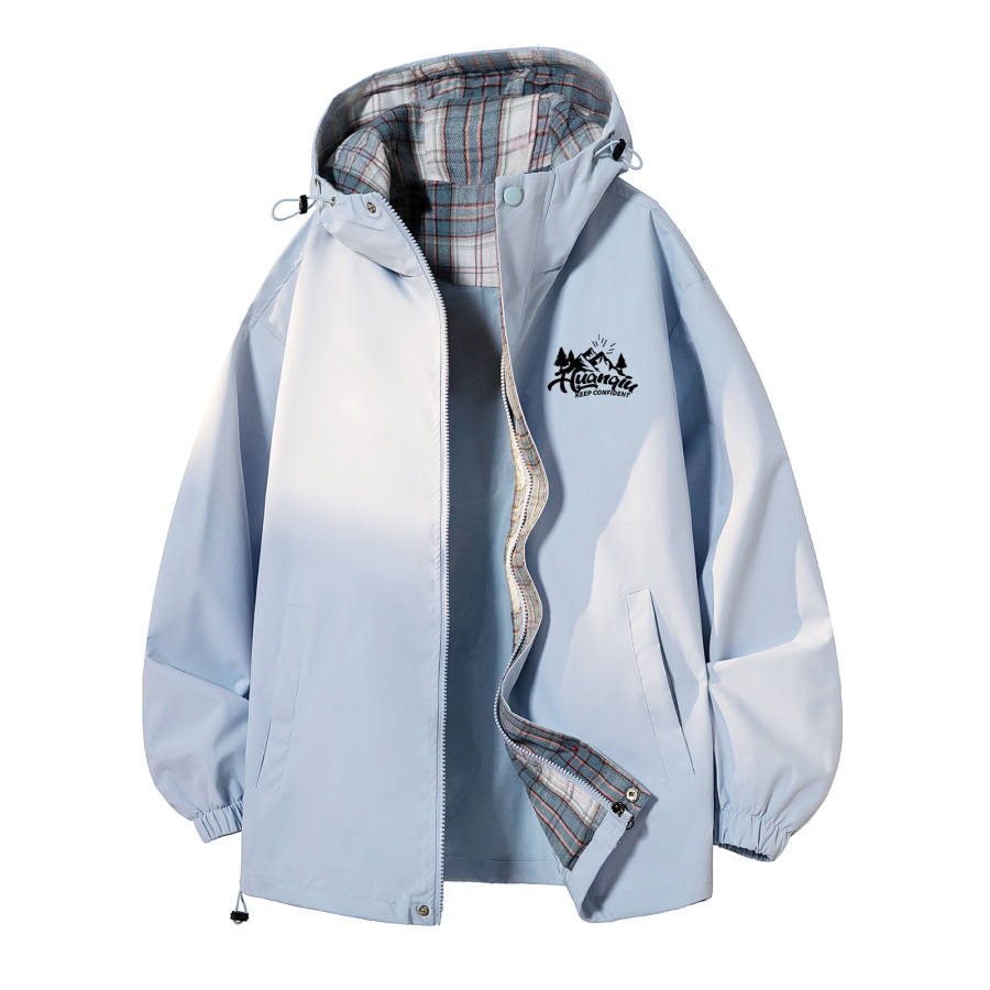 HUANQIU Jackets Unisex Hooded Moderate
