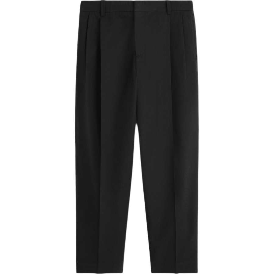 COS Casual Pants Men's Black Moderate Straight Fit Pants