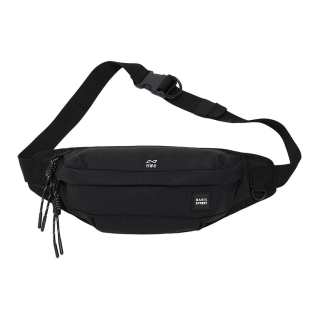 KEYSTREET QING QI ZHE Fabric Fanny Pack, Shoulder Bag, Crossbody Bag, Sling Bag Regular Unisex Black