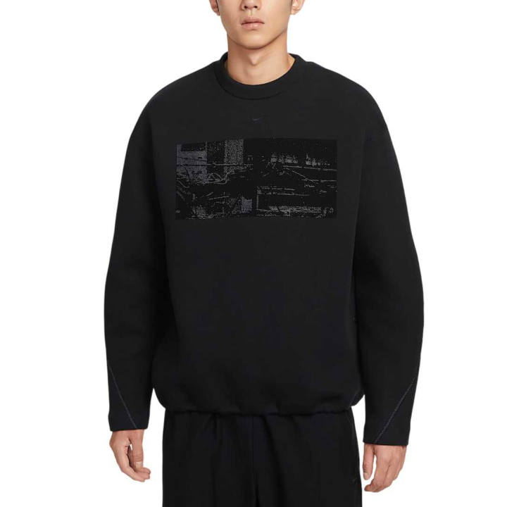 Nike Nike Tech Men's Fleece Crew With Reflective Accents
