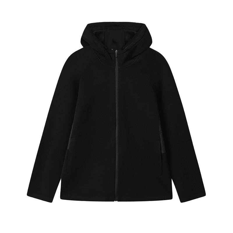 FILA Jackets Men's Jet Black Hooded Moderate Other