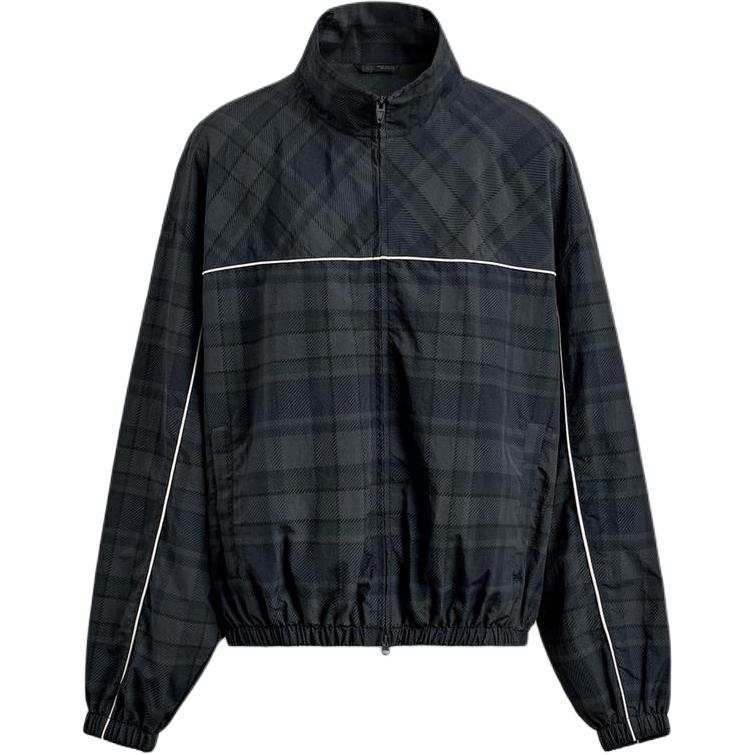ZARA ZARA Jackets Men's Blue Stand Collar Moderate Other
