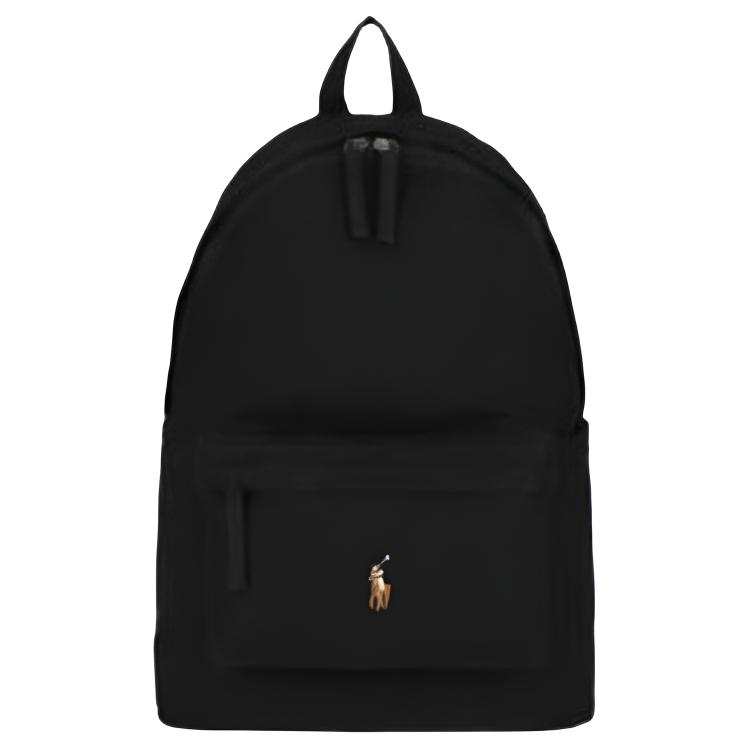 Polo Ralph Lauren Canvas Backpack Unisex Black