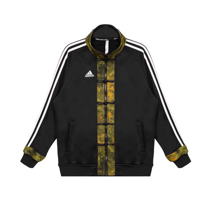 Adidas Adidas Jackets Unisex Black Stand Collar Moderate Workwear