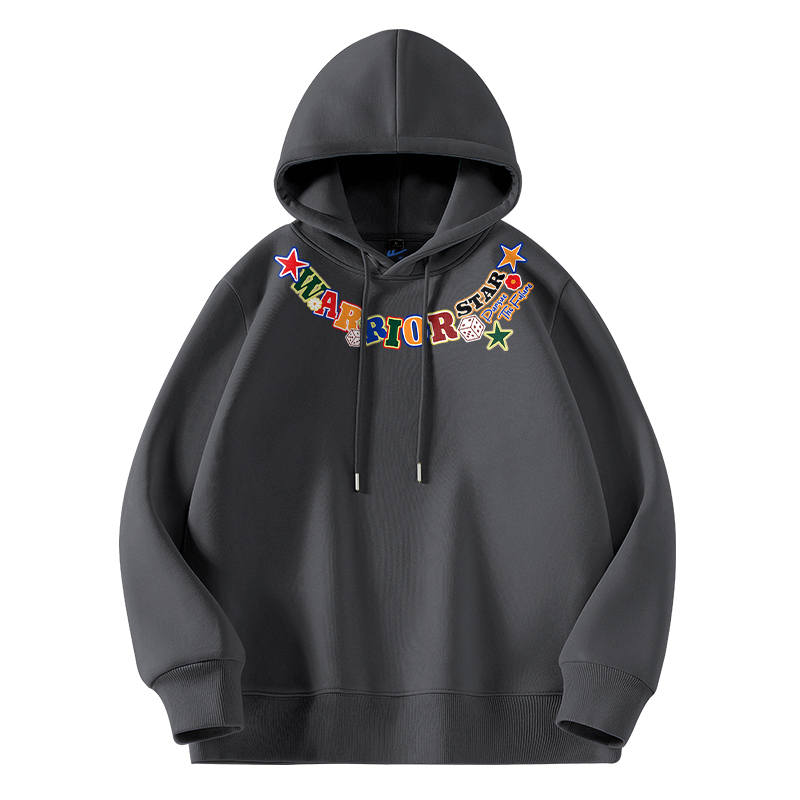 WARRIOR WARRIOR Sweatshirts Unisex Hooded Moderate Regular