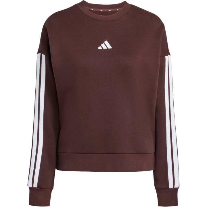 Adidas Adidas Free Shipping With AdiClub Essentials 3 Stripes Fleece Sweatshirt
