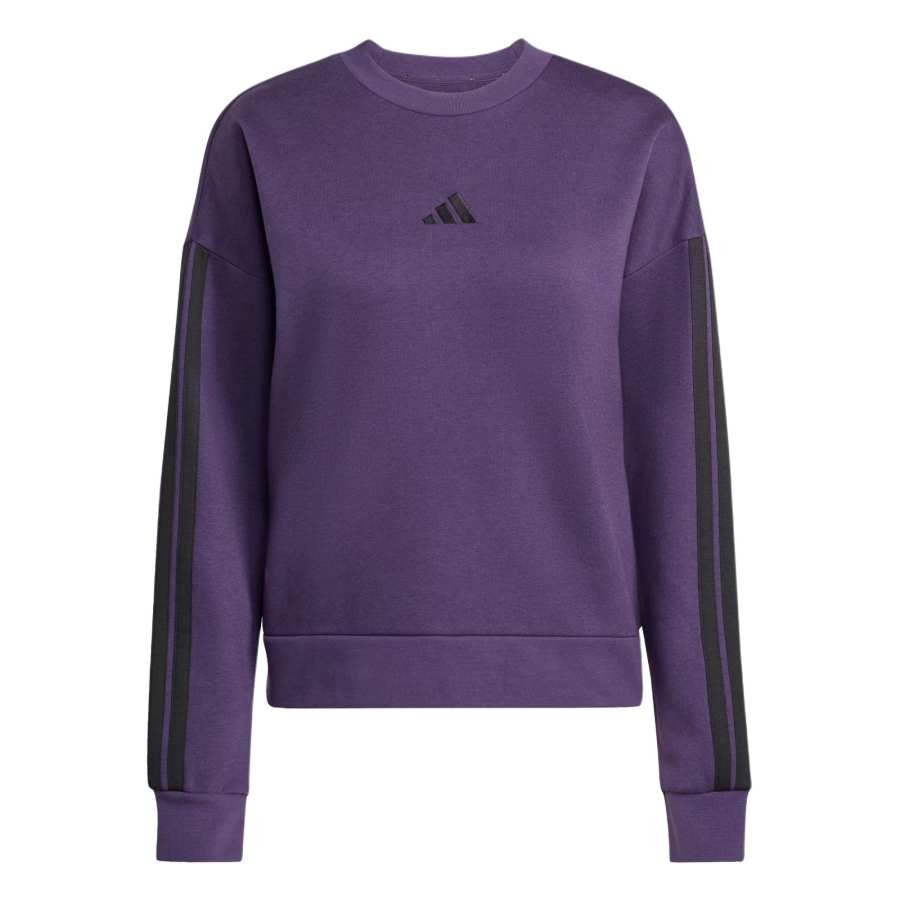 Adidas Adidas ESSENTIALS 3 Stripes Fleece Sweatshirt Women's