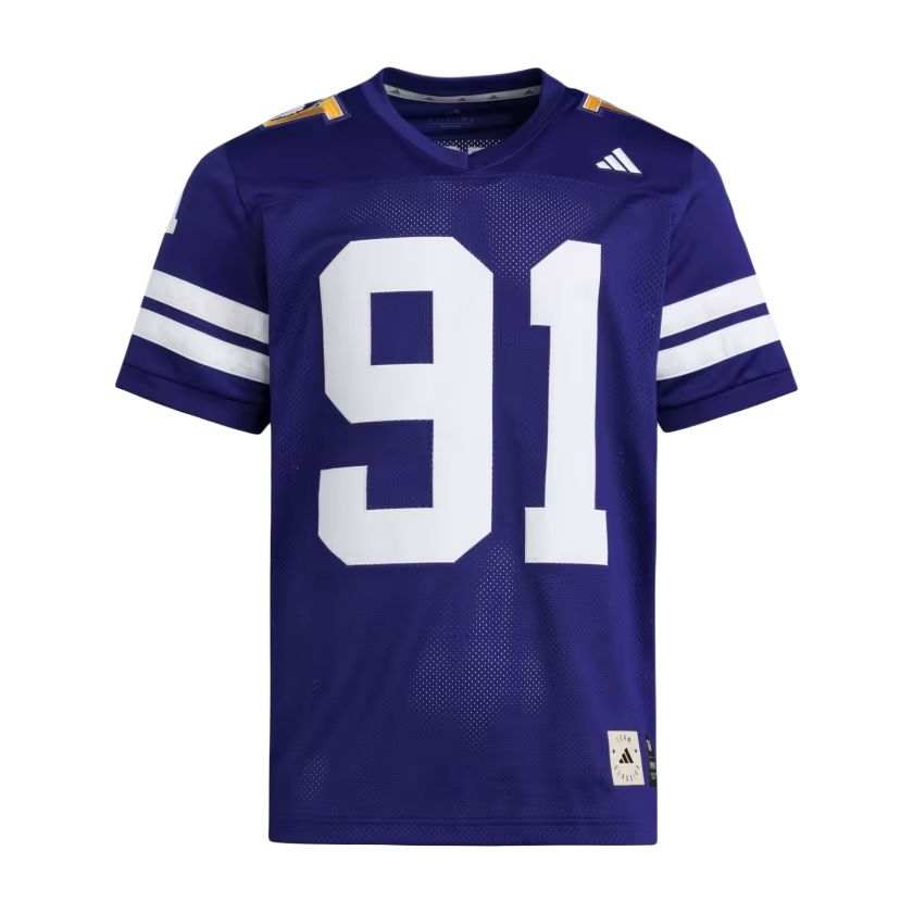 Adidas Adidas Washington 1991 National Championship Anniversary Icon Soccer Jersey Men's Collegiate Team Purple/White