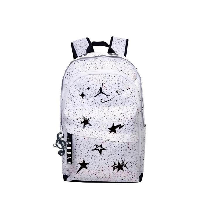 Jordan Jordan Polyester Backpack Unisex White