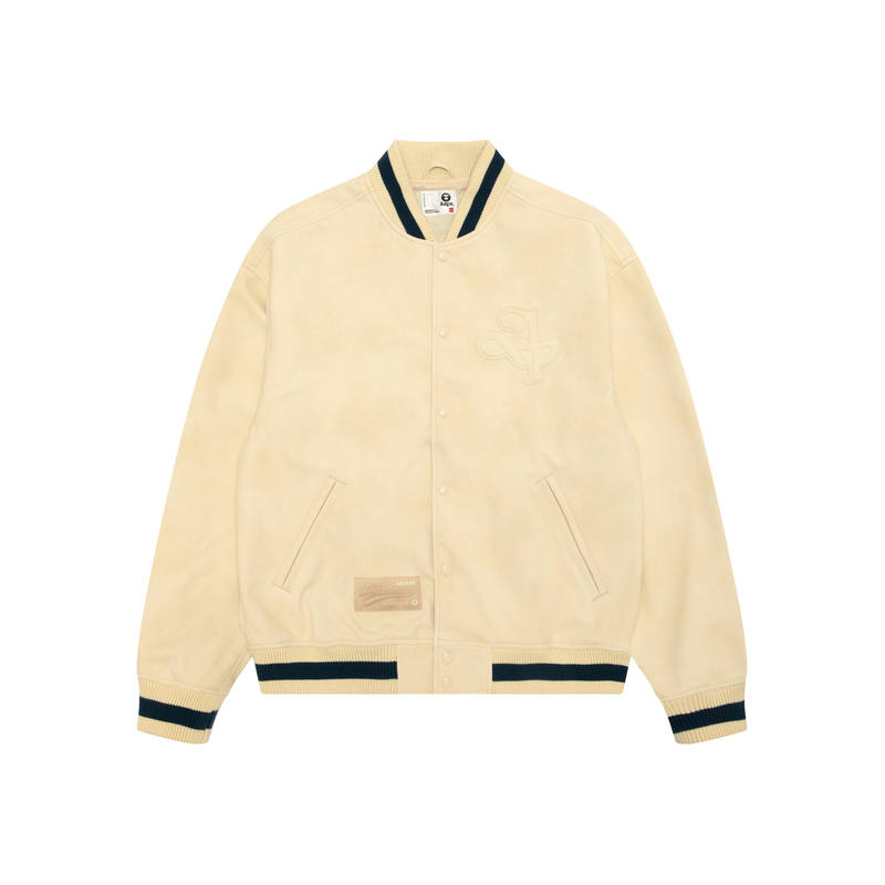 Aape Aape logo-embroidered bomber jacket