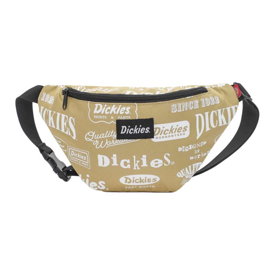Dickies Polyester One Shoulder Crossbody Sling Bag, Fanny Pack Regular Unisex Khaki