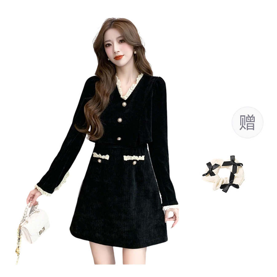 CPAURA Long Sleeved Dress Women's