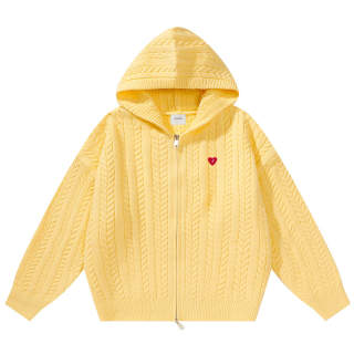 TEN MIRO Heart Collection Sweater Coat Unisex