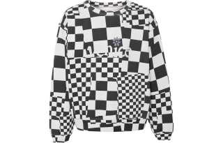 Erl Checkerboard Crew Neck Sweater
