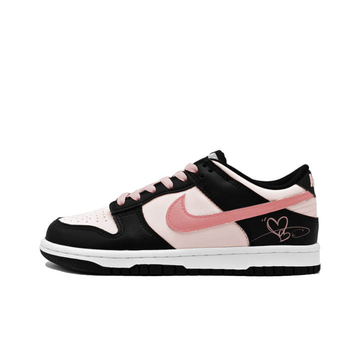 Nike Nike Dunk Cupid Thermal Cushioning Abrasion Resistant Low top Skateboard Shoes Women's Pink
