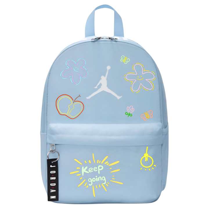 Jordan Jordan Polyester Backpack Unisex Blue
