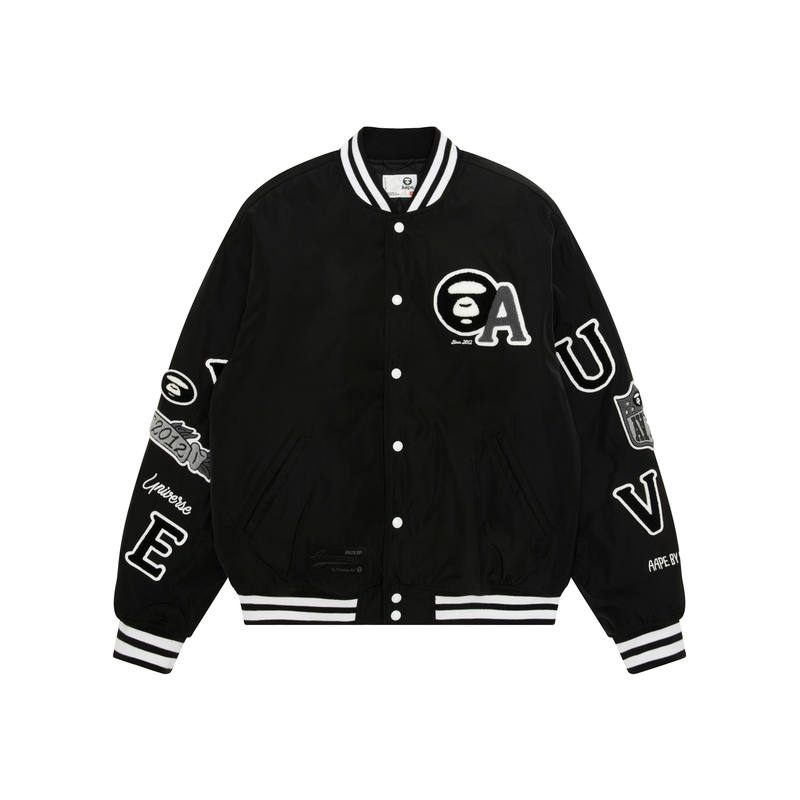 Aape Aape patch-embroidered bomber jacket