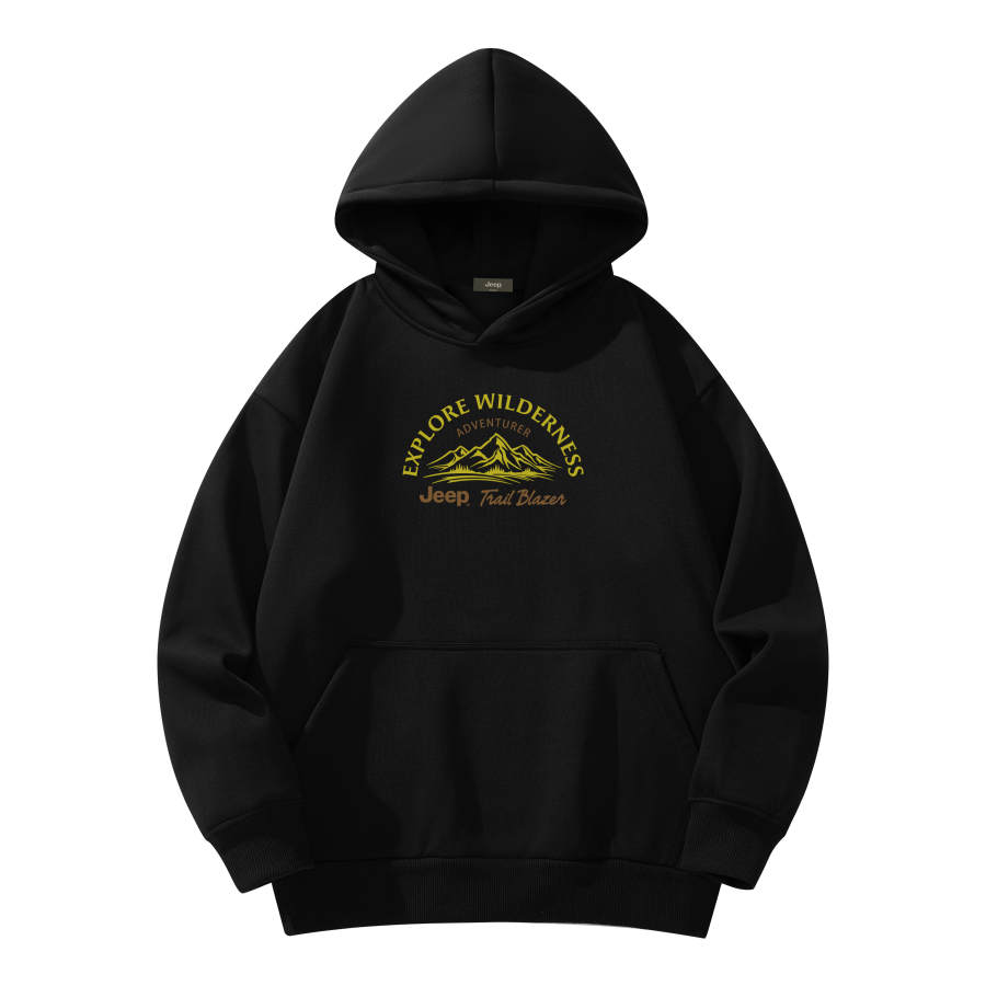 Jeep Sweatshirts Unisex Hooded Moderate Heavyweight
