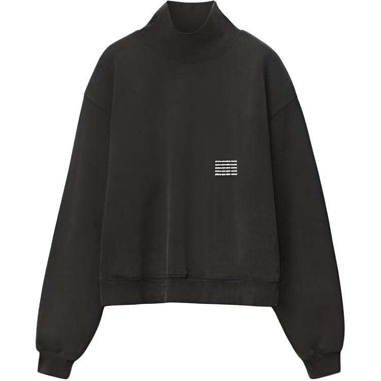 Alexander Wang Sweatshirts Unisex Black Turtleneck Moderate Other