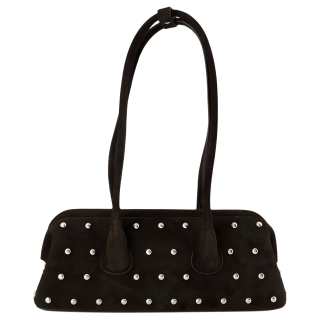 Osoi Stud Embellished Zipped Shoulder Bag