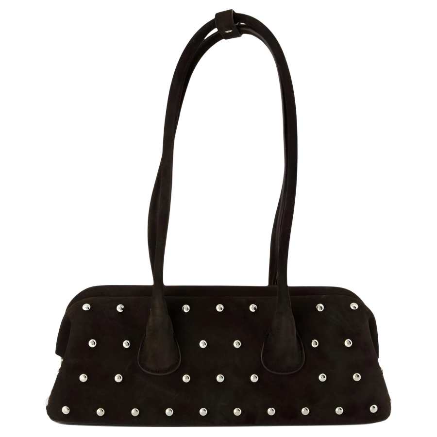 Osoi Stud Embellished Zipped Shoulder Bag