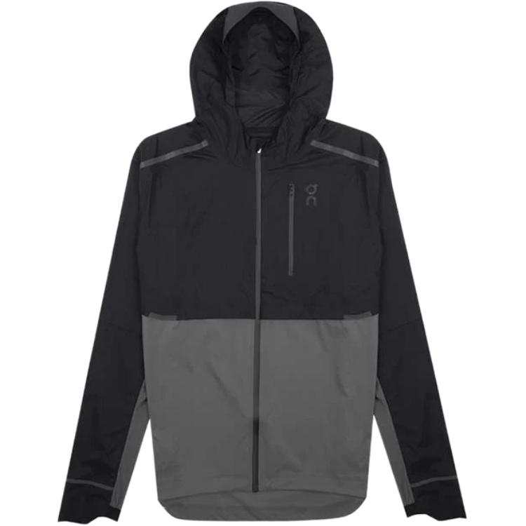 On On Weather Jacket Men's Black/Dark Gray