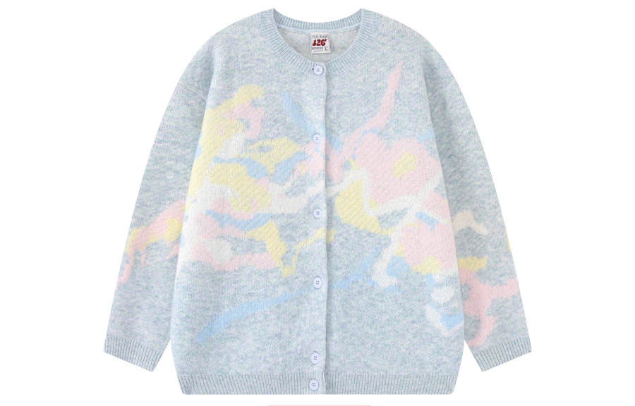 F426 Sweaters Women's Crew Neck Moderate Cardigan