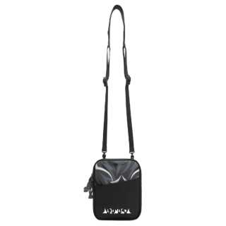 CLOT Alienegra Detachable Adjustable Strap Crossbody Bag, Shoulder Bag Unisex Black