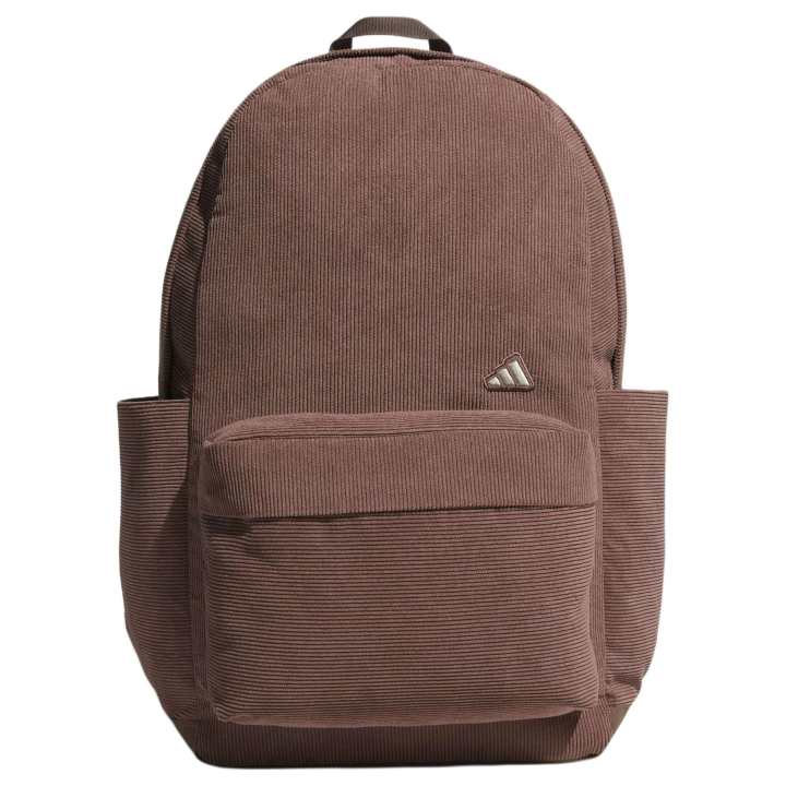 Adidas Adidas Corduroy Backpack Unisex Stratum Dark Earthy Brown