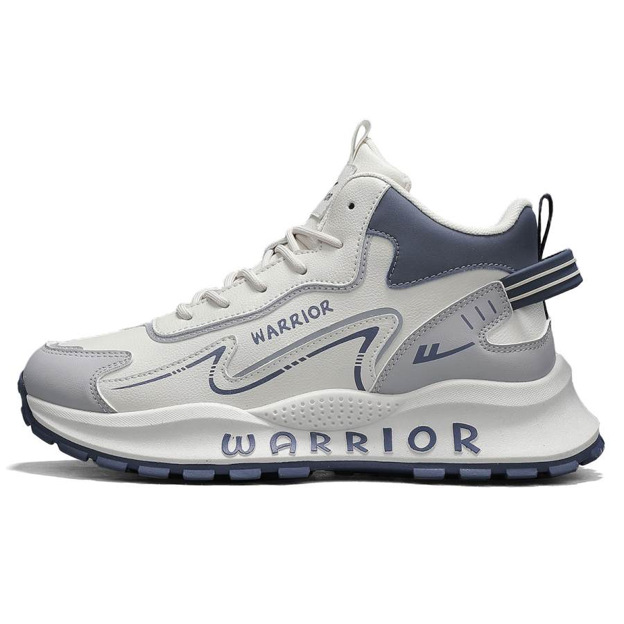 WARRIOR Abrasion Resistant Lightweight Wear resistant And Lightweight High top Casual Shoes Men's